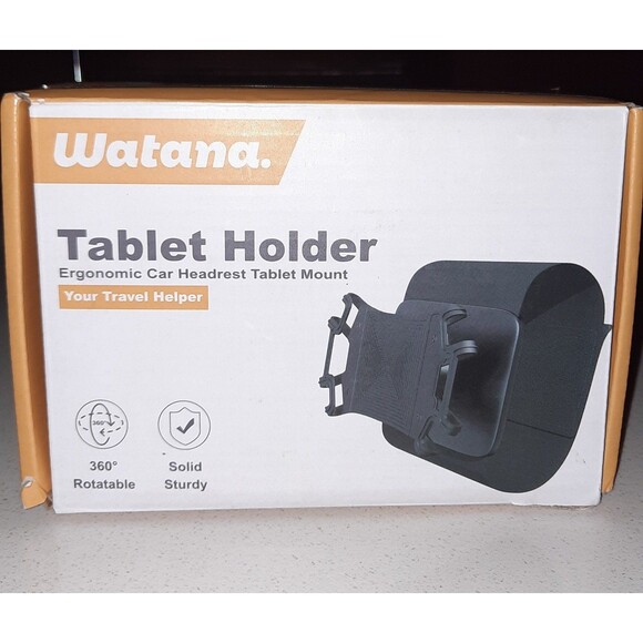 Watana Ergonomic Car Headrest Tablet Holder Mount - Picture 1 of 2
